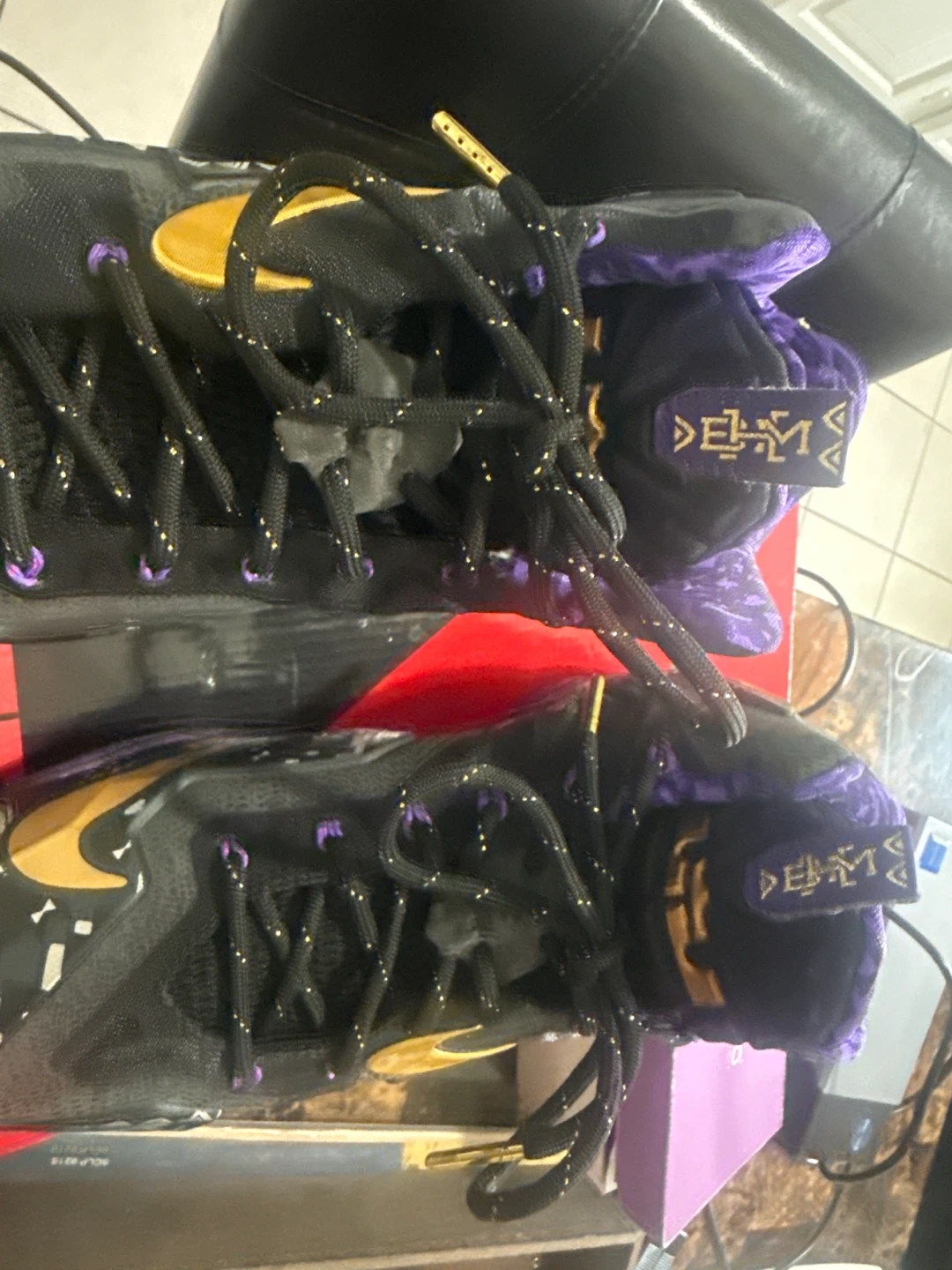 Nike LeBron XI BHM Basketball Shoes - photo 4