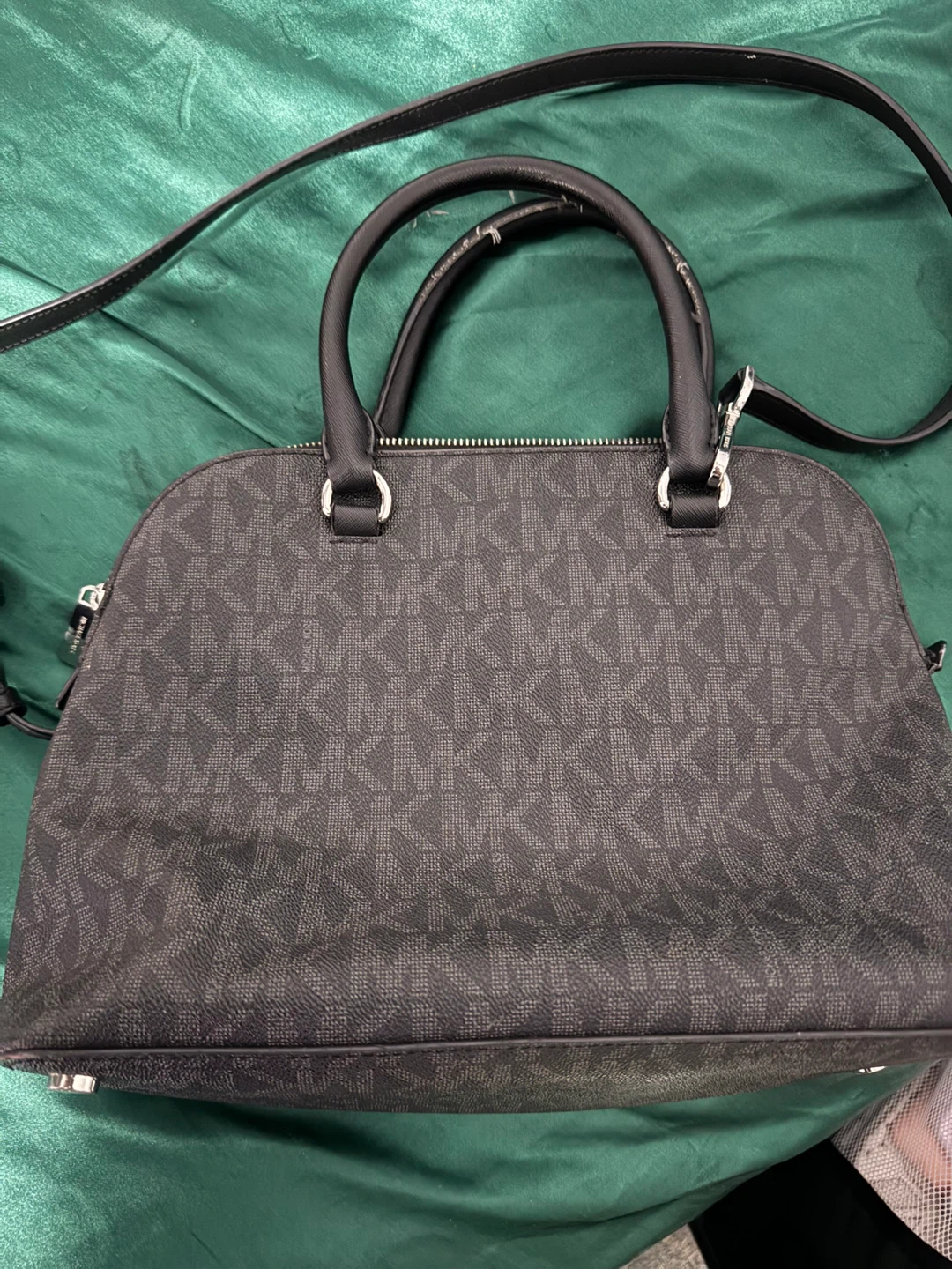 Michael Kors Monogram Dome Satchel Handbag - photo 2