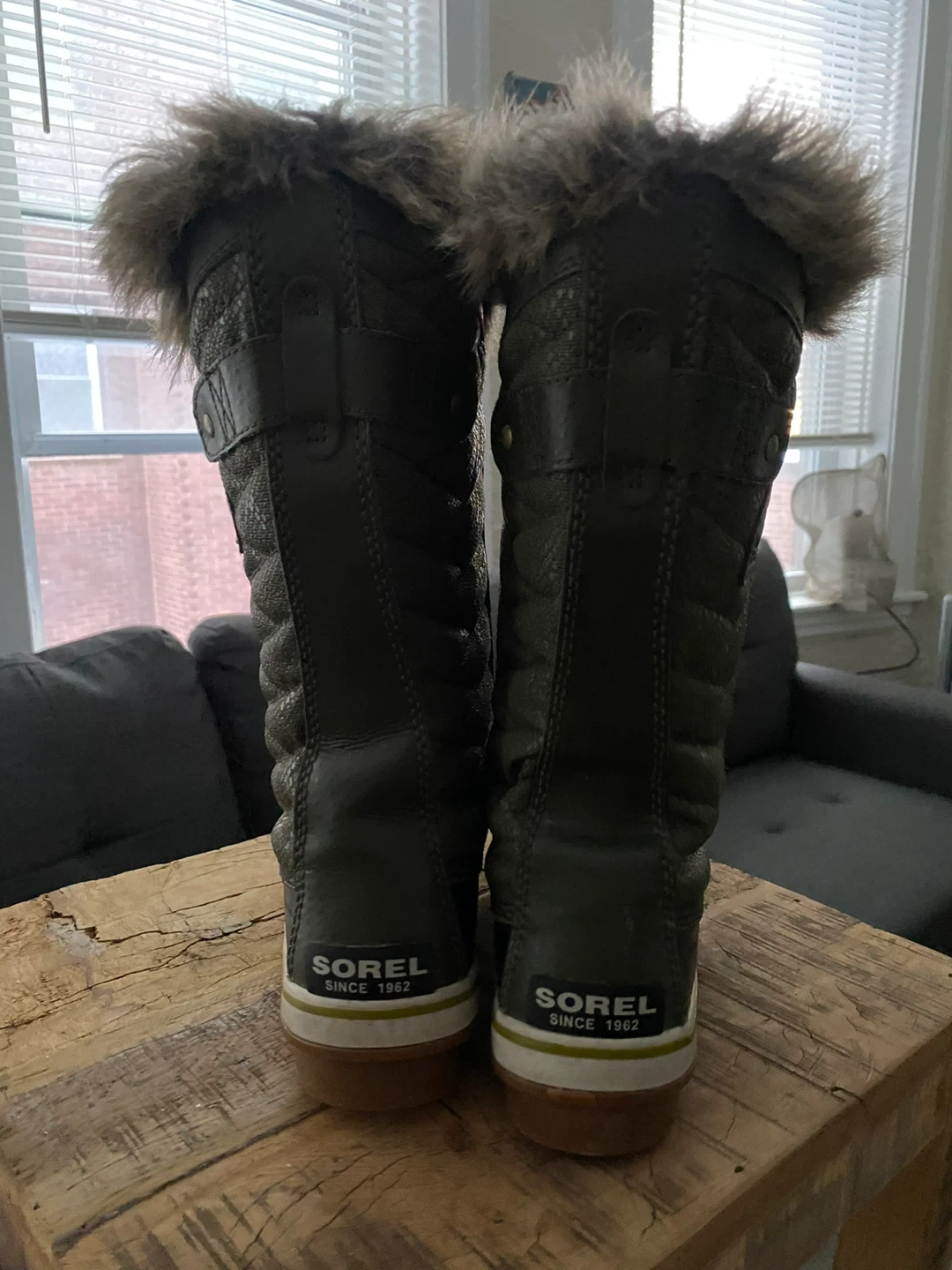 Sorel Waterproof Winter Boots with Fur Trim - photo 5