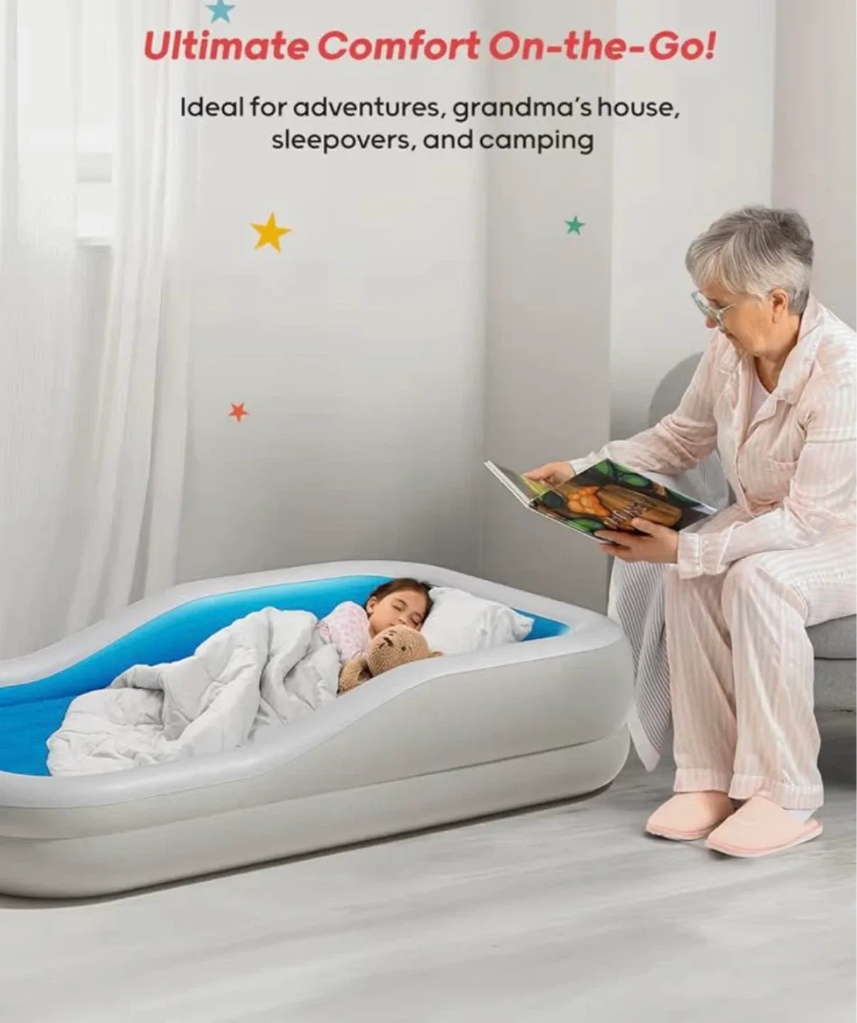 👶🏻 Inflatable Toddler Travel Bed👶🏻 - photo 5