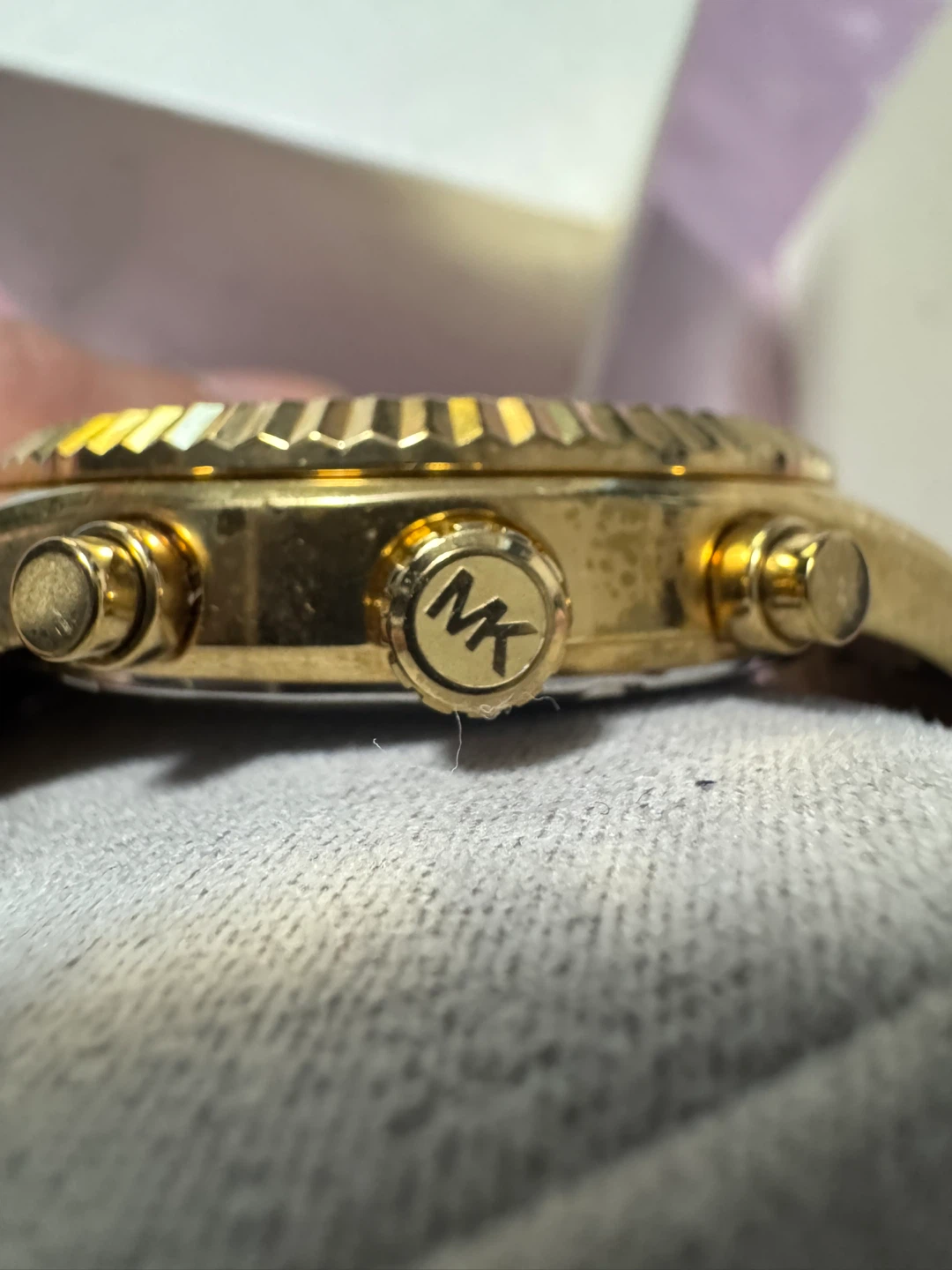 Michael Kors Gold Chronograph Watch - photo 3