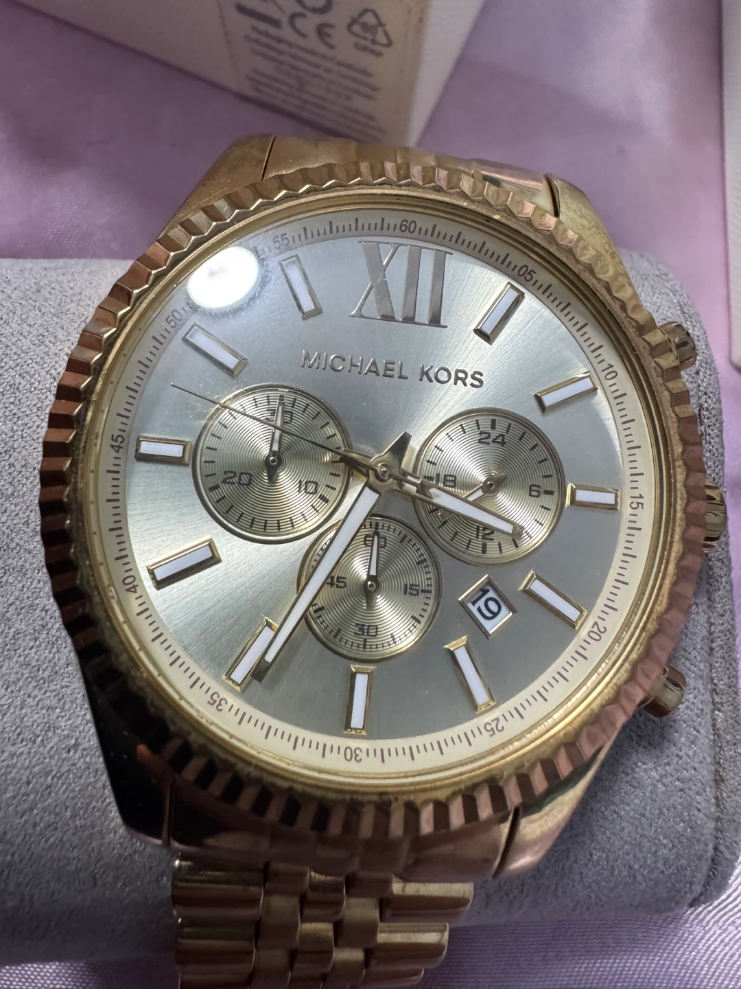 Michael Kors Gold Chronograph Watch - photo 4