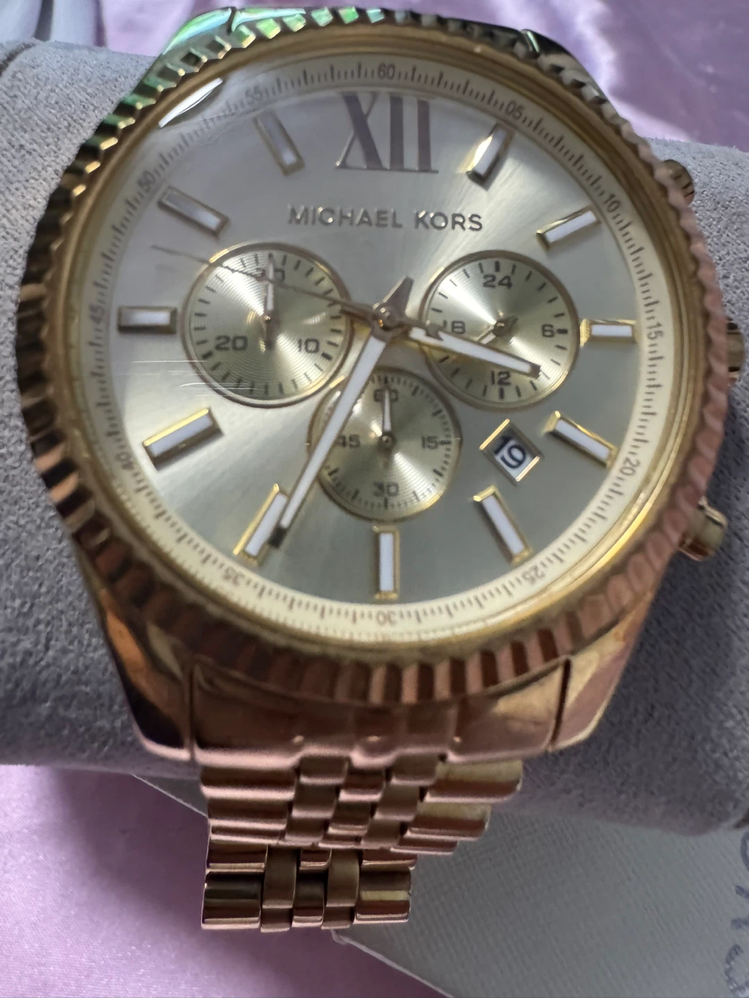 Michael Kors Gold Chronograph Watch - photo 5