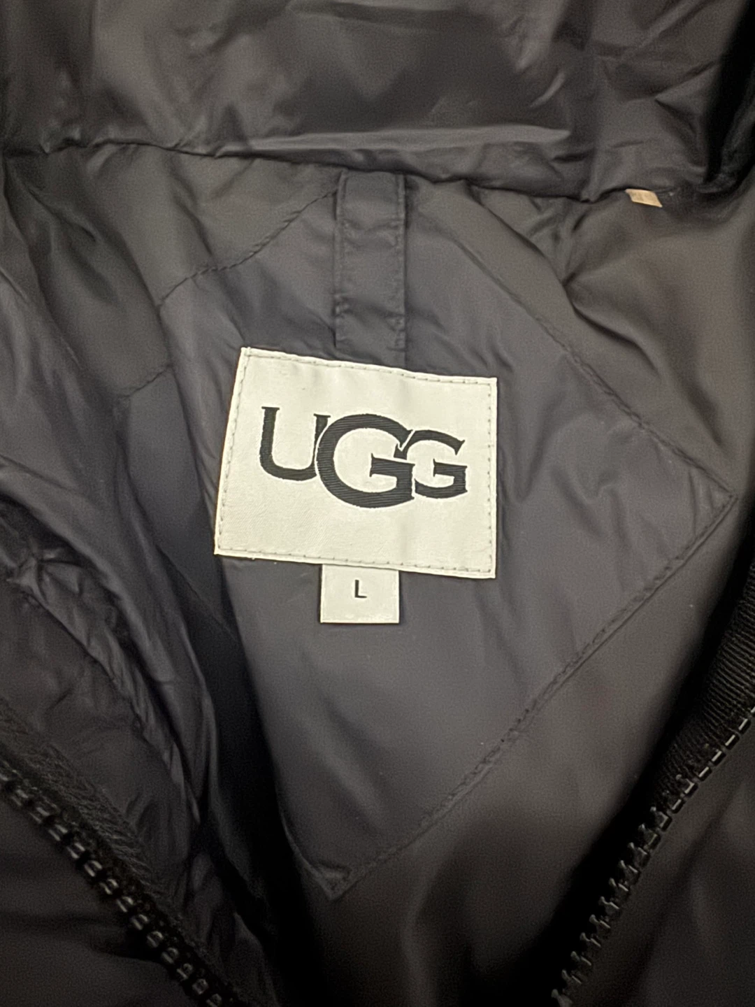 UGG Puffer Jacket - Black - Size L - photo 4