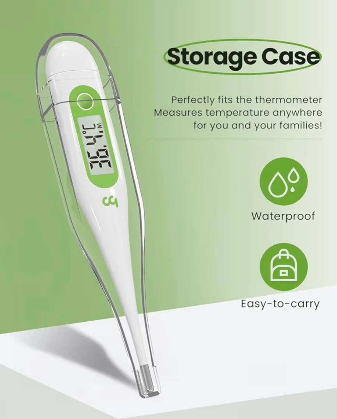 Femonemeter Digital Thermometer with Storage Case - photo 3