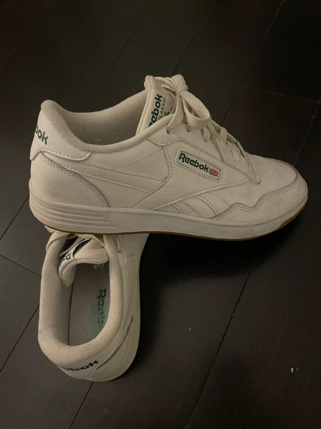 Reebok Classic White Leather Sneakers