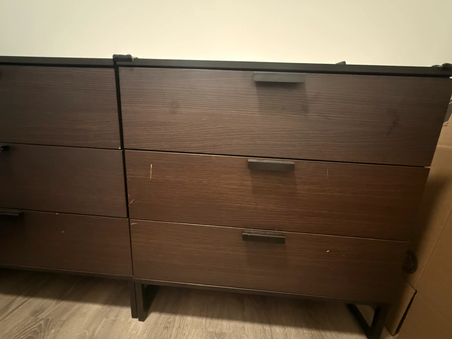 Dark Brown 6-Drawer Dresser - photo 3