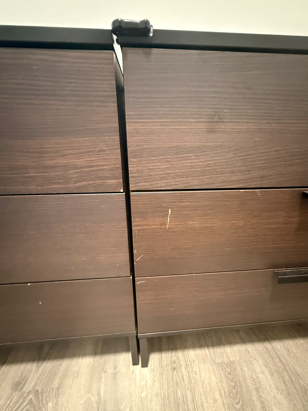 Dark Brown 6-Drawer Dresser - photo 4