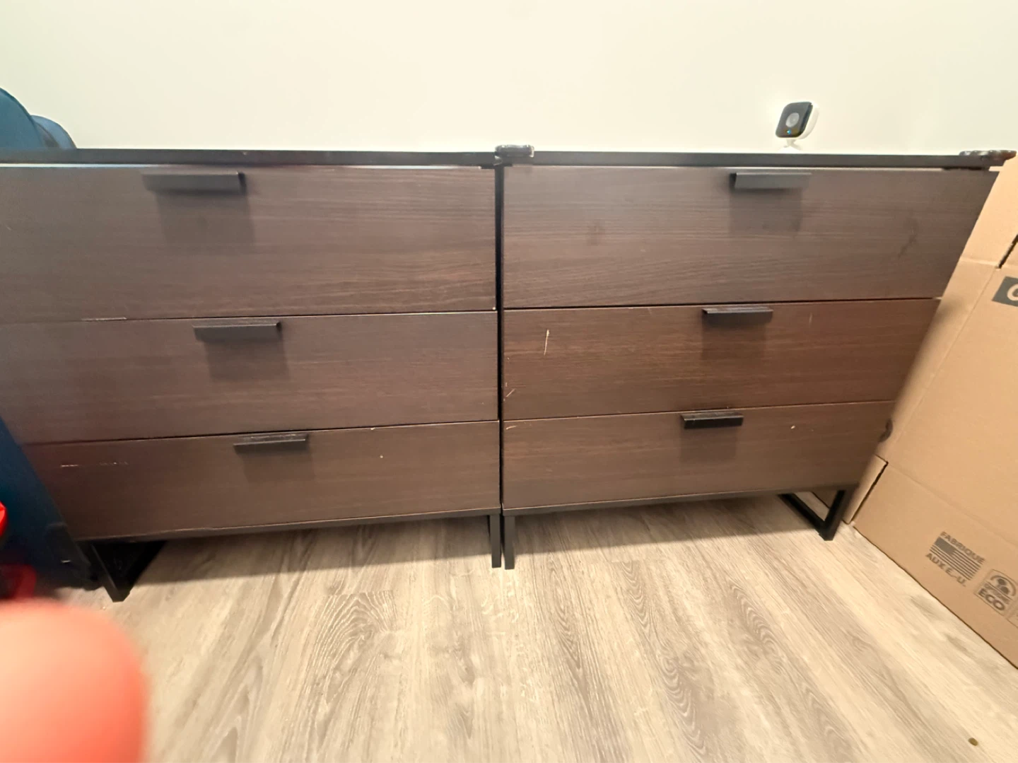 Dark Brown 6-Drawer Dresser