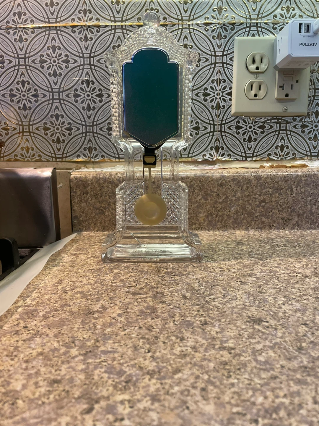 Crystal Legends by Godinger Lead Crystal Clock - photo 2