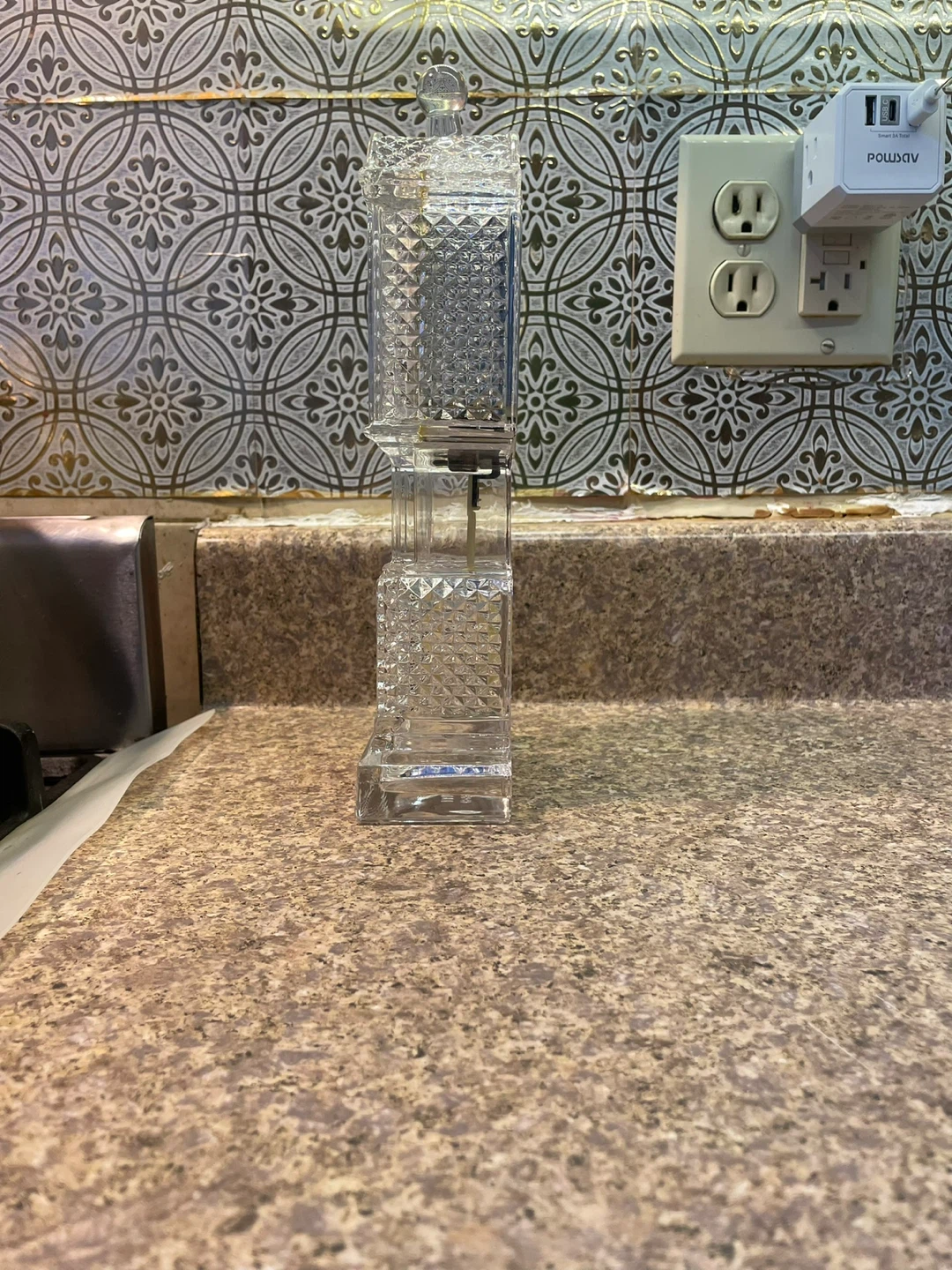 Crystal Legends by Godinger Lead Crystal Clock - photo 5