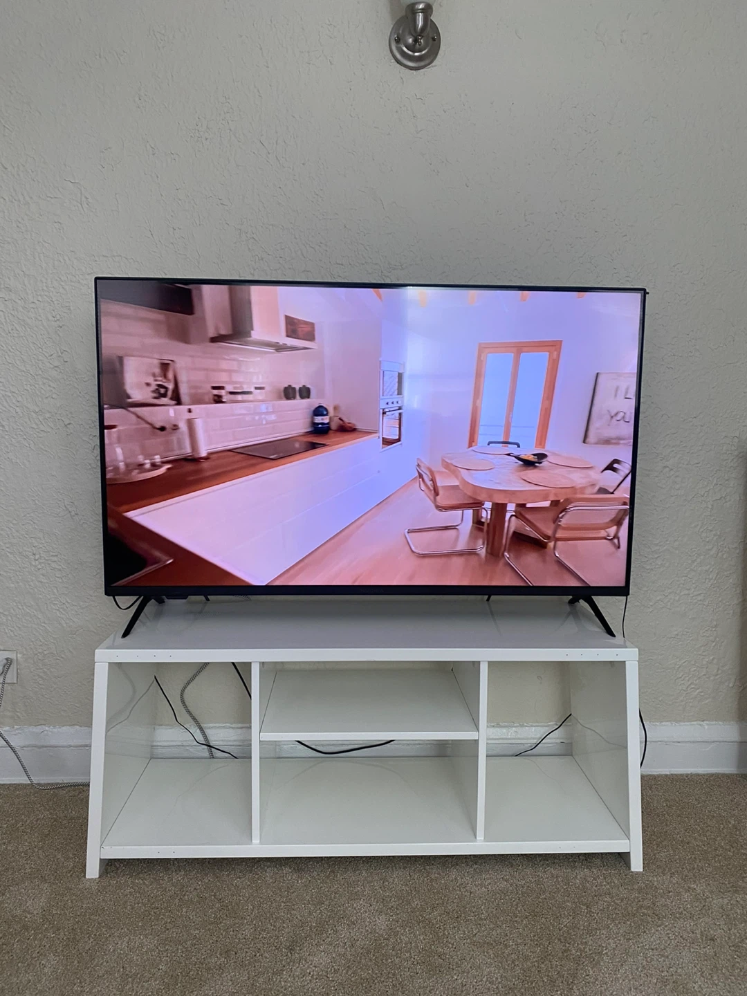 White Media Console - photo 4