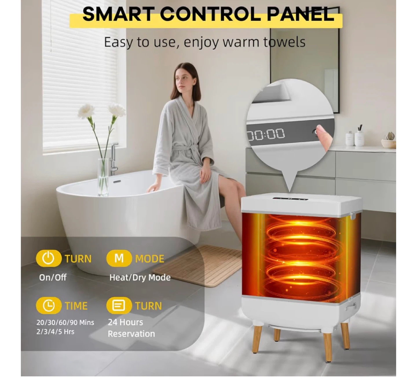 Smart Towel Warmer Cabinet - photo 5