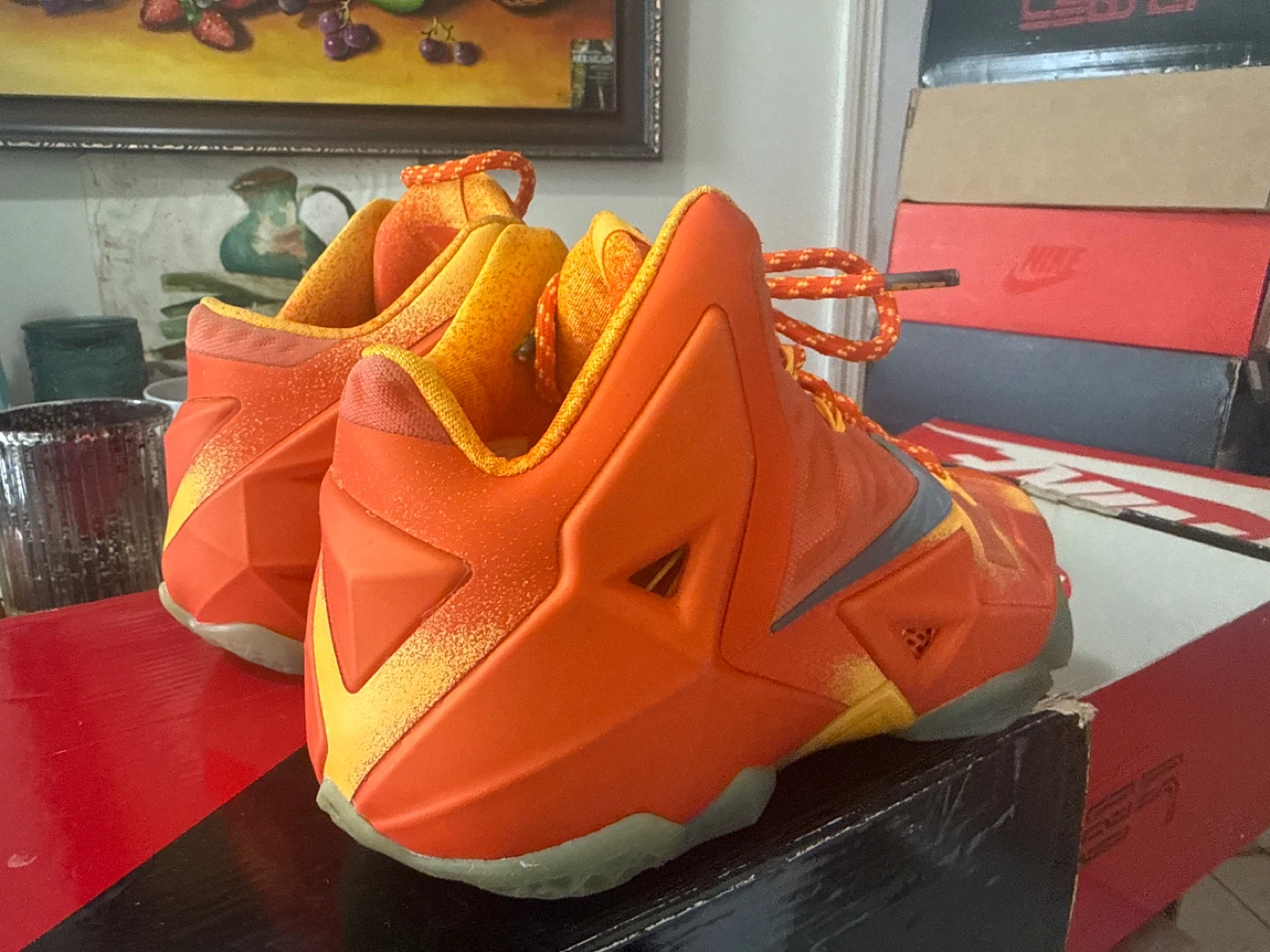 Nike LeBron XI "Preheat" Men's Basketball Shoes - photo 5