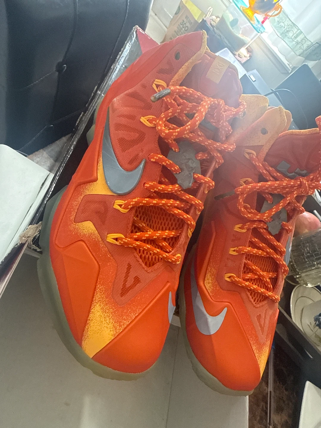 Nike LeBron XI "Preheat" Men's Basketball Shoes - photo 4