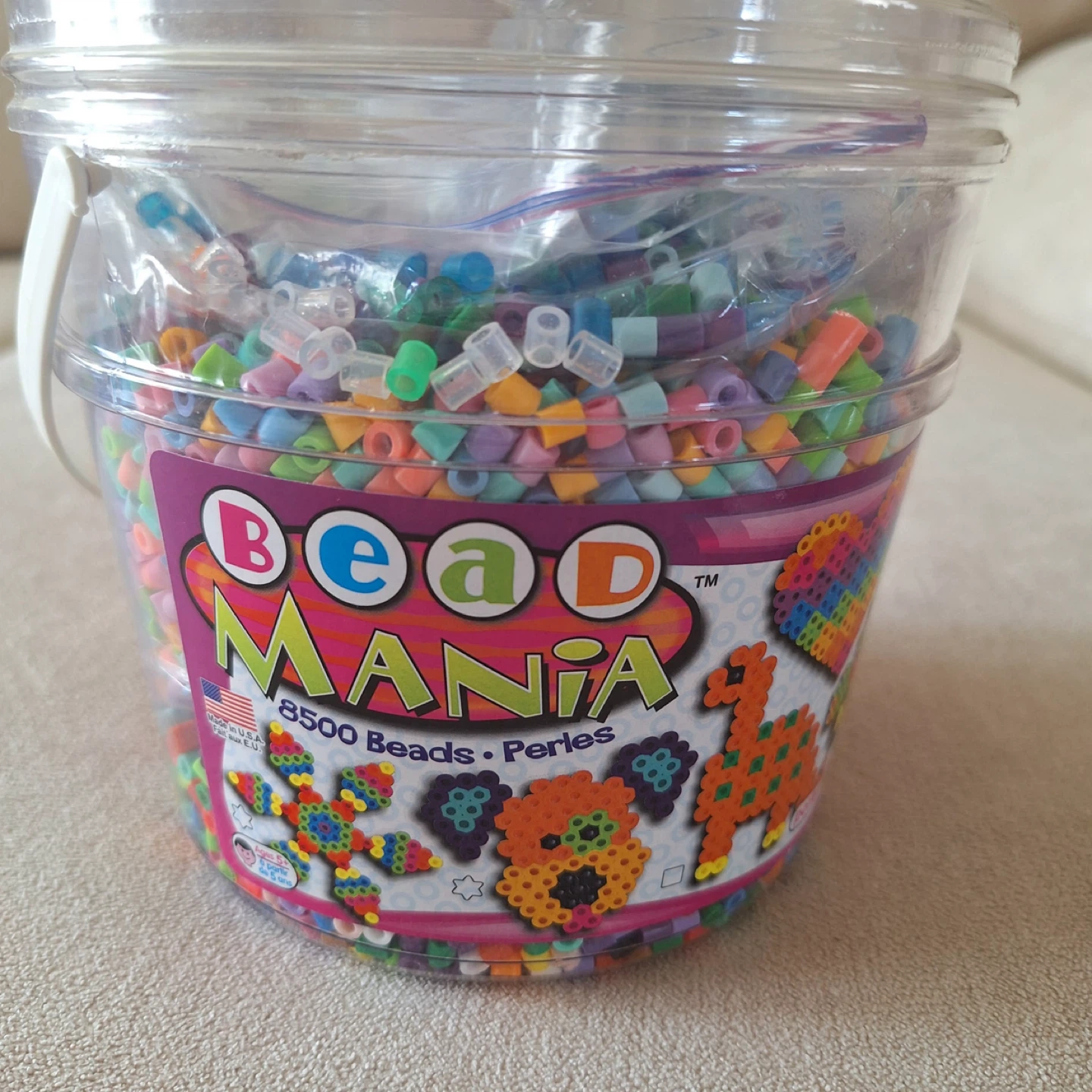 Bead Mania 8500 Beads Bucket and Funfusion 225 Beads Kit - photo 4