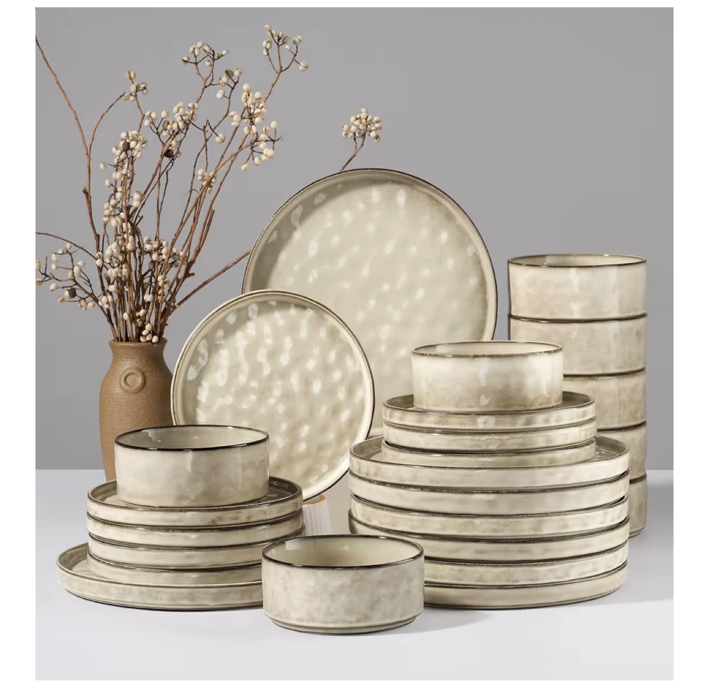 HAWARE 24-Piece Dinnerware Set