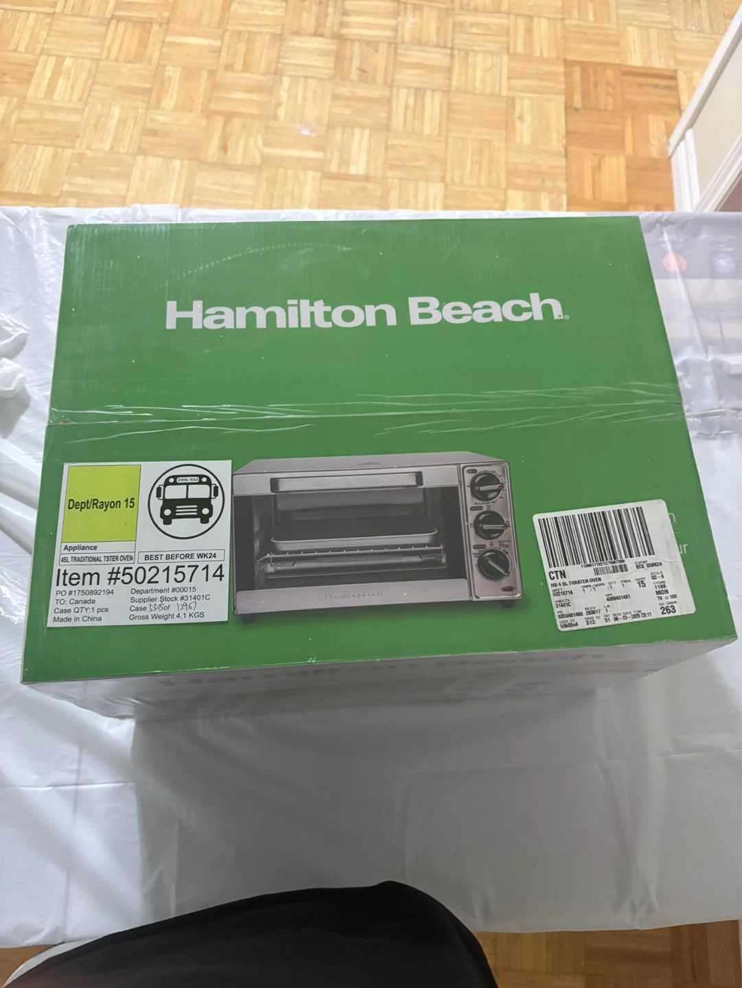 Hamilton Beach Toaster Oven