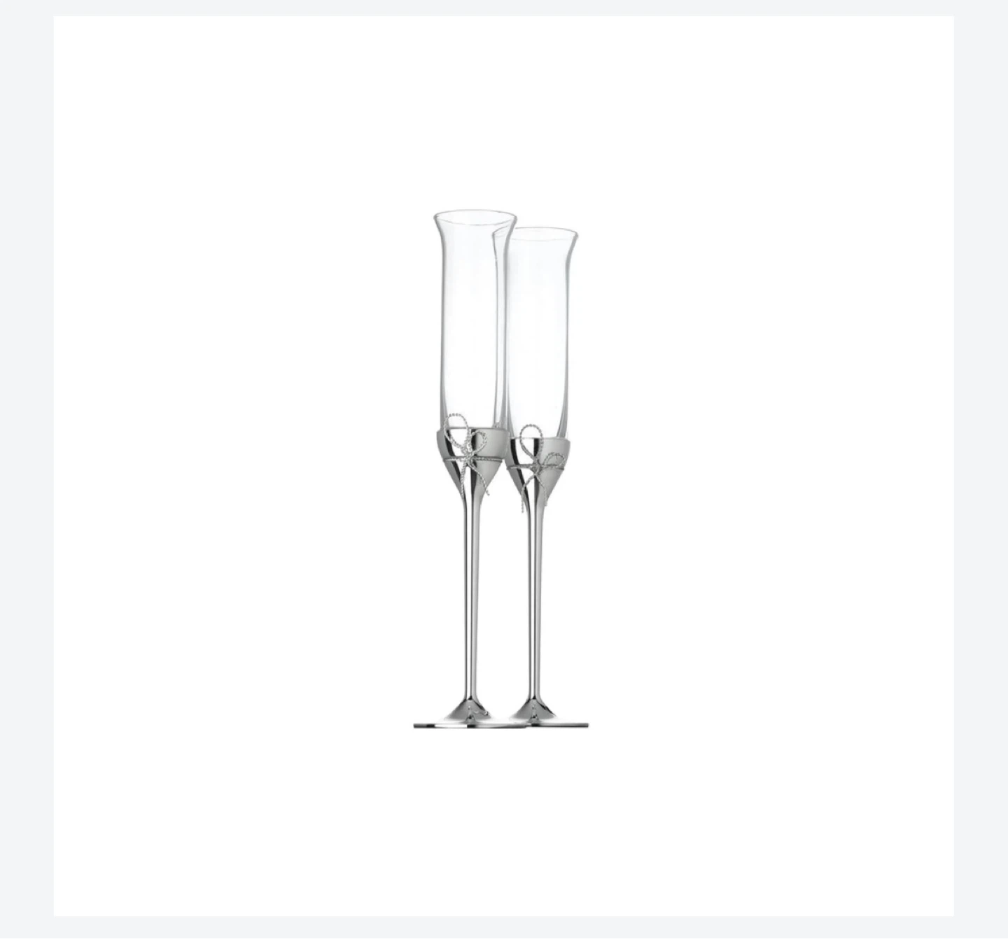 Vera Wang Wedgwood Champagne Flutes - Set of 2 - photo 5