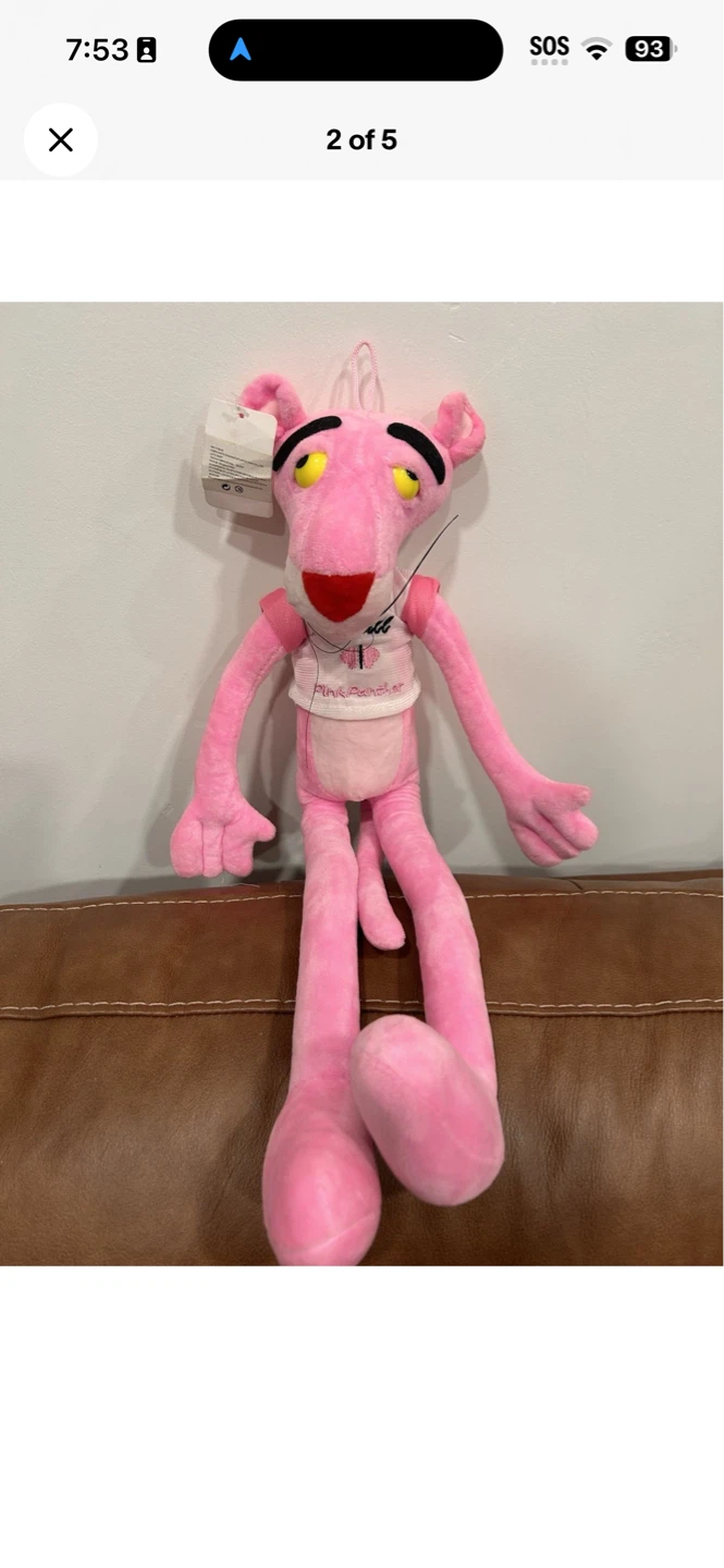 Pink Panther Plush Toy
