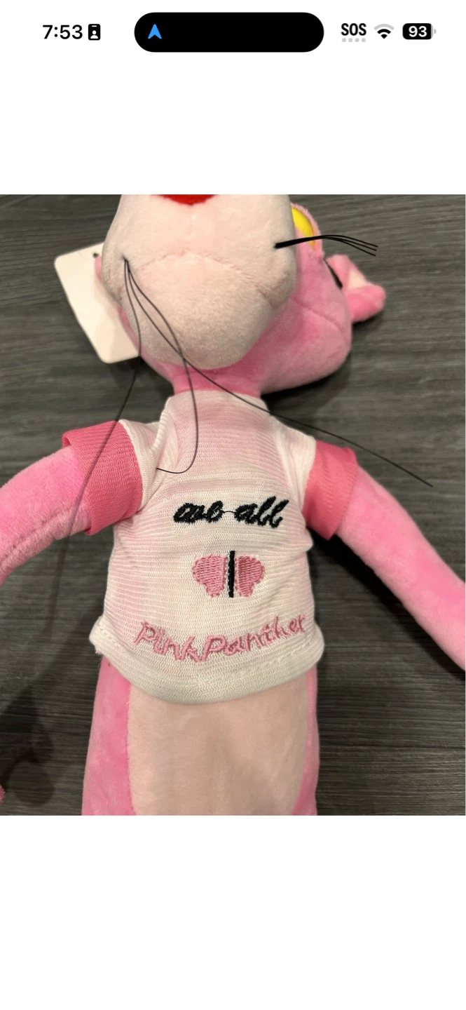 Pink Panther Plush Toy - photo 3