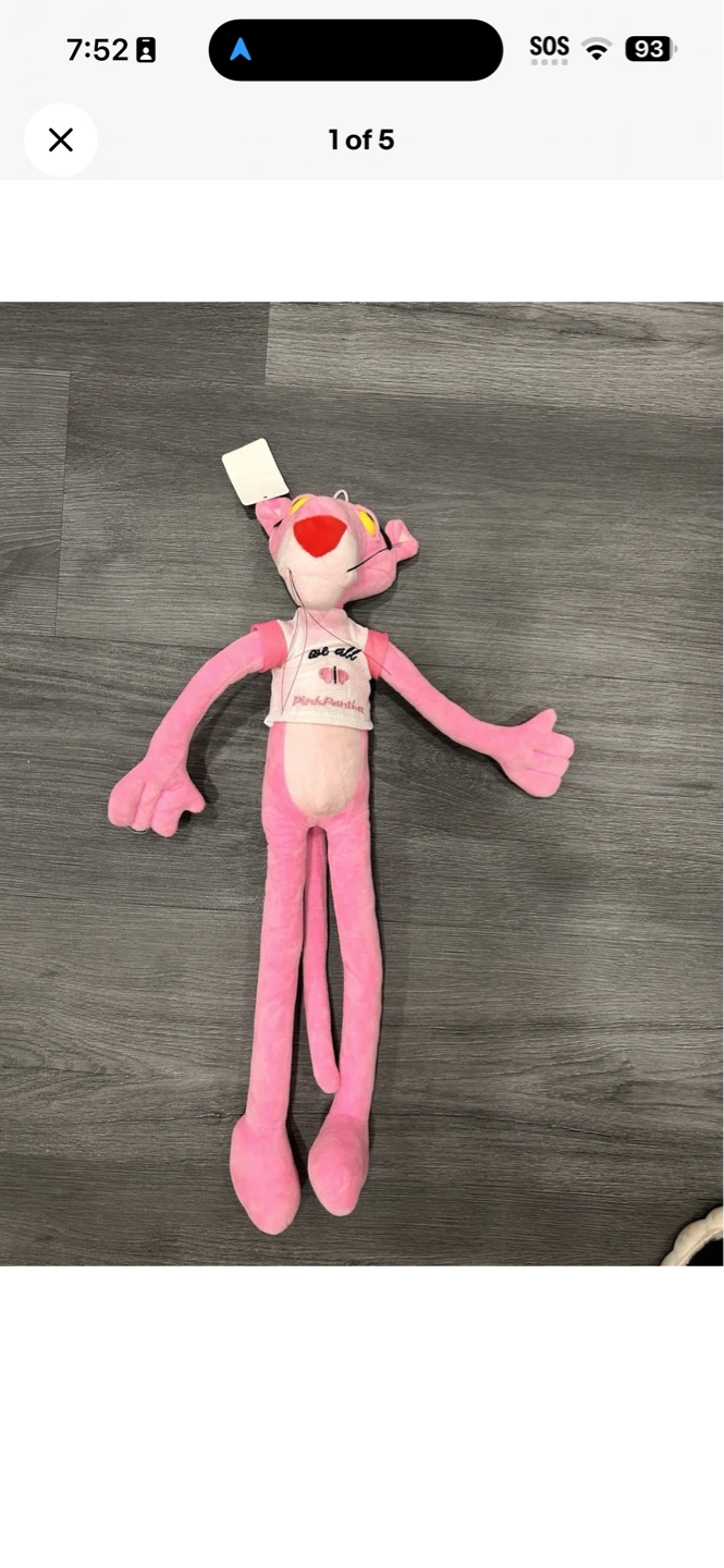 Pink Panther Plush Toy - photo 2
