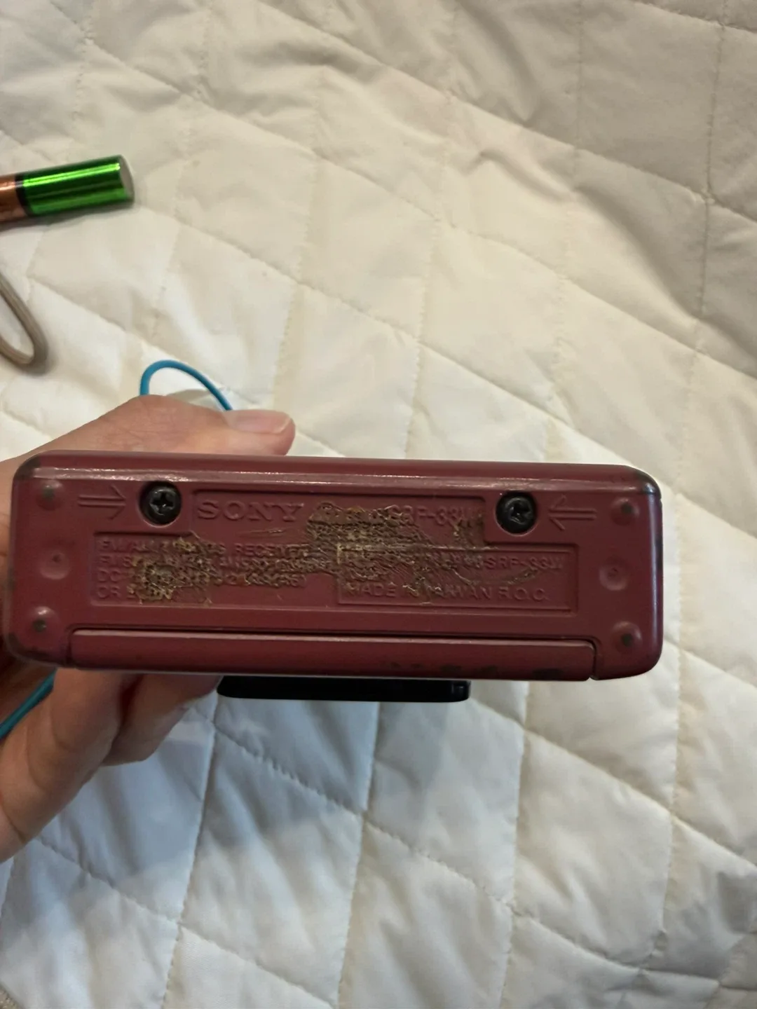 Sony Walkman FM/AM Radio SRF-35W - photo 4