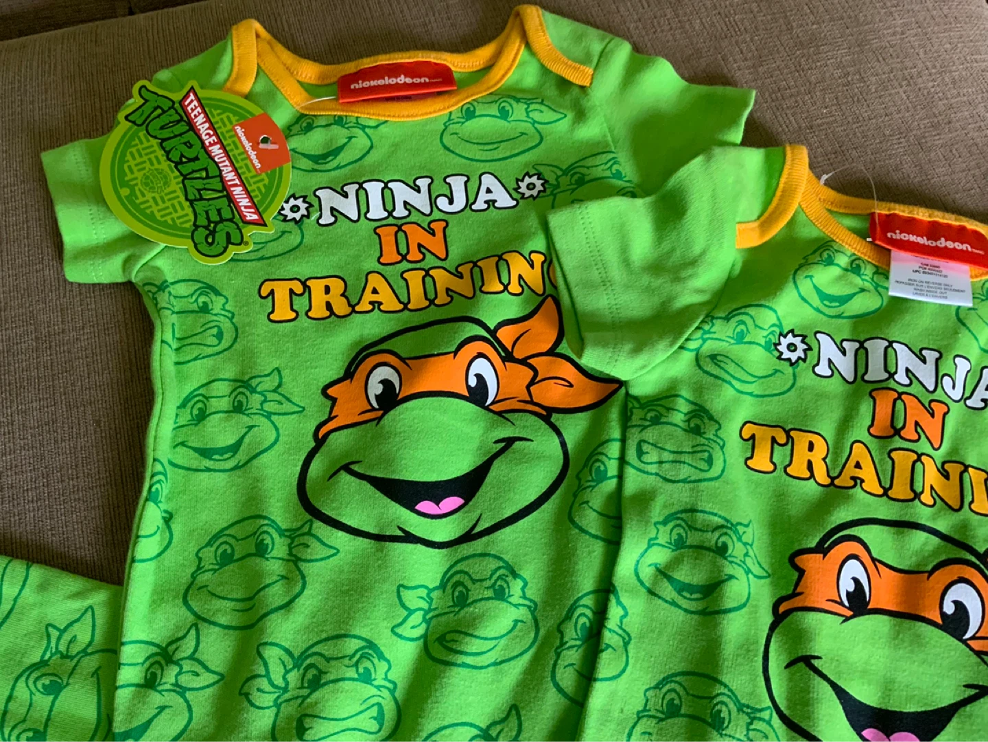 Brand NEW $10 each — Baby Onesie Teenage Mutant Ninja Turtles - photo 2