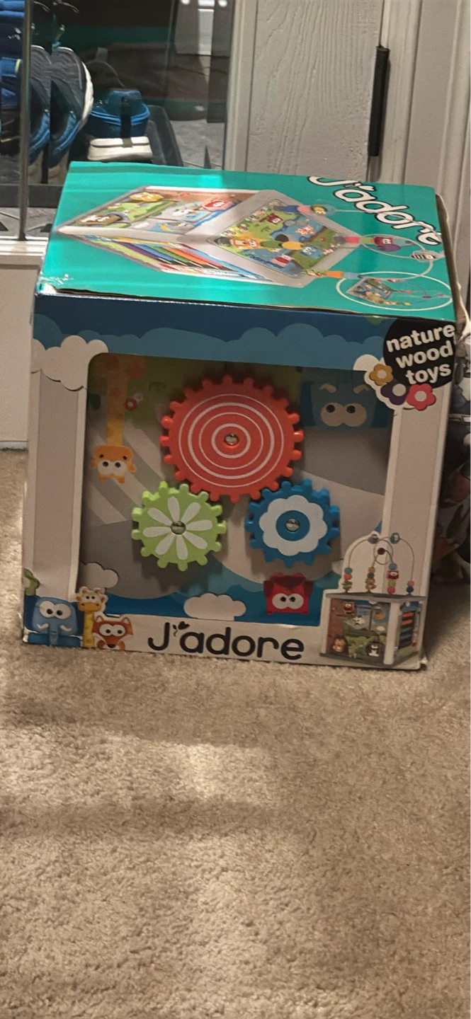 J'adore Nature Wood Toys Activity Cube - photo 3