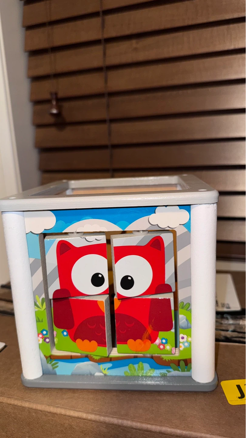 J'adore Nature Wood Toys Activity Cube - photo 2