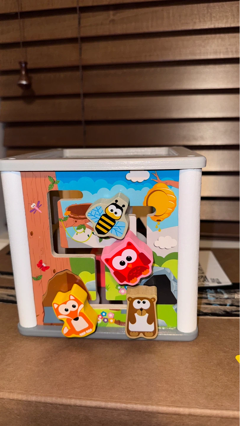 J'adore Nature Wood Toys Activity Cube - photo 4
