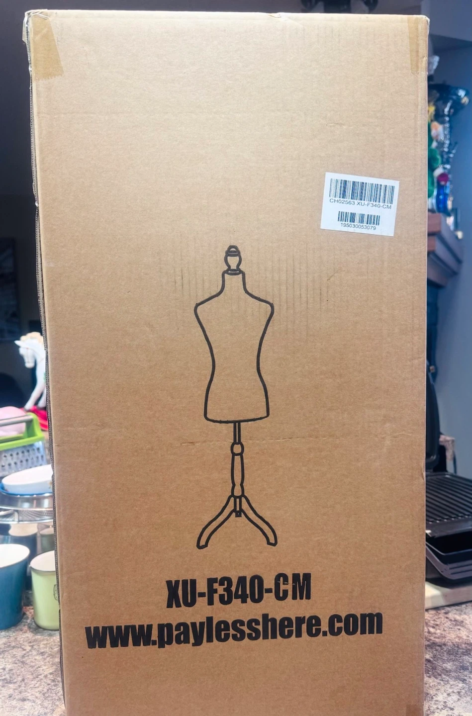 Adjustable Dress Form Mannequin with Tripod Stand