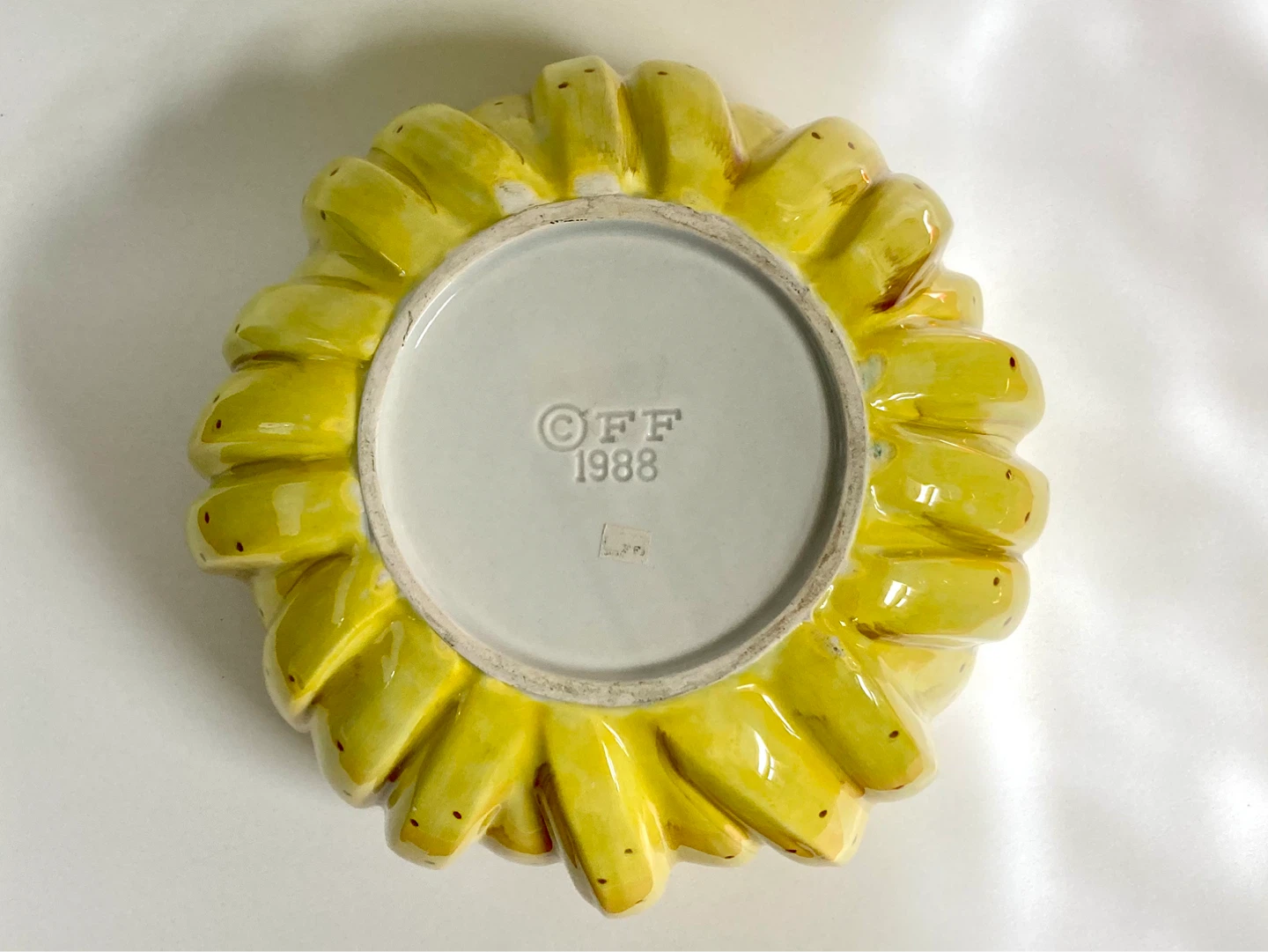 Vintage 1988 Fitz & Floyd Banana Bowl Centerpiece - photo 3