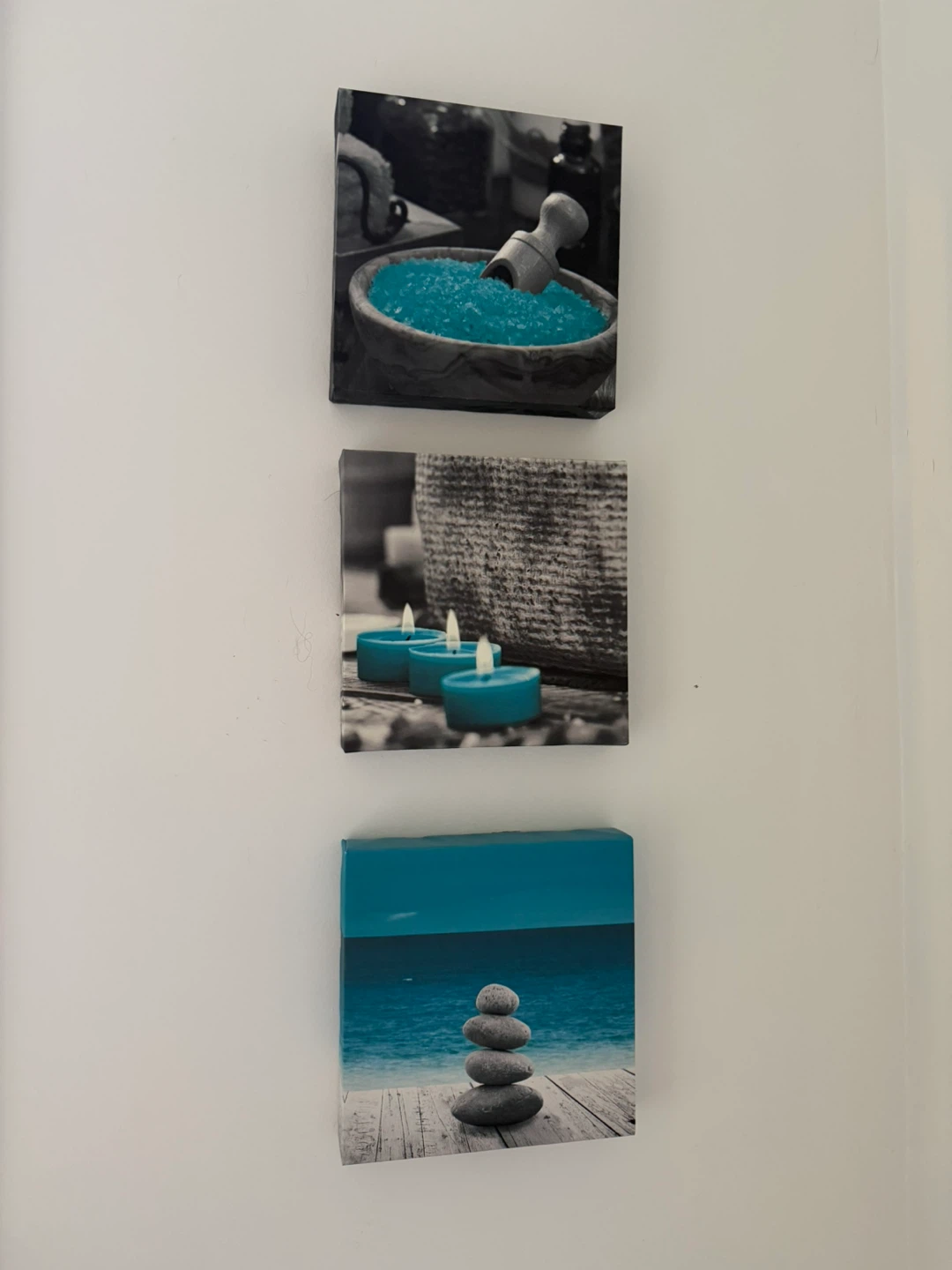 Set of 3 Zen Wall Art Canvases