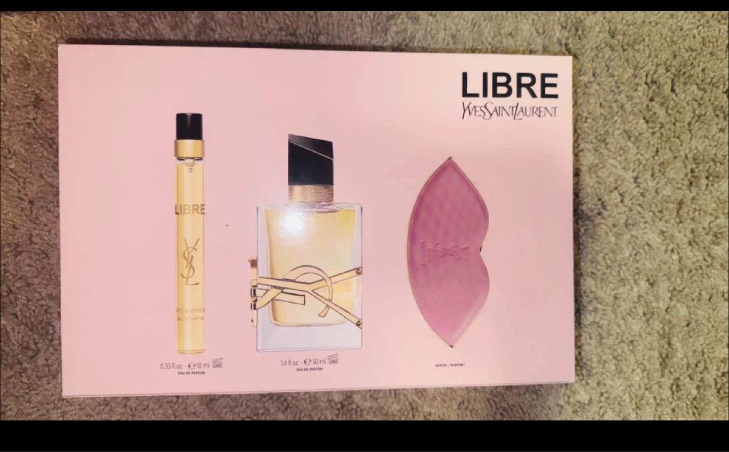 Yves Saint Laurent Libre Eau de Parfum Gift Set with Mirror