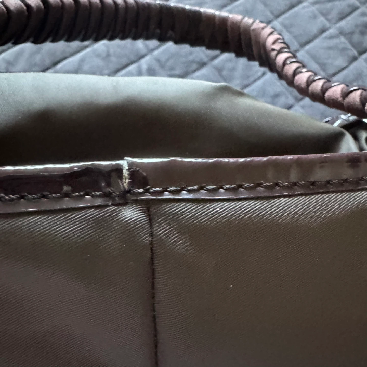 Club Monaco Brown Quilted Shoulder Bag - photo 5