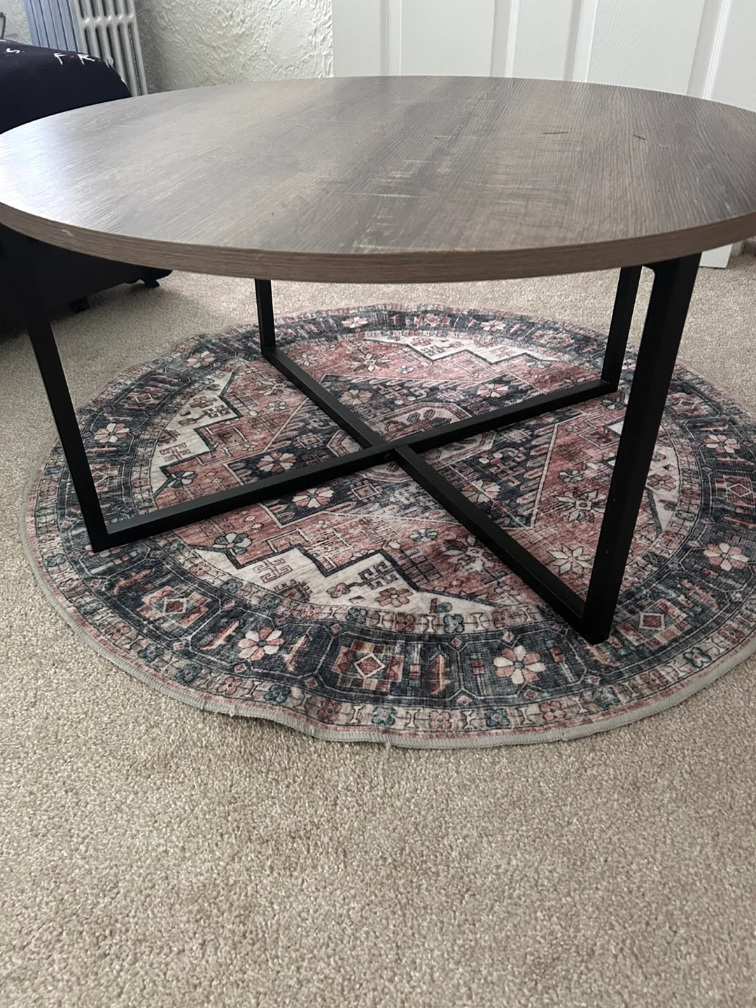 Round Wood Coffee Table