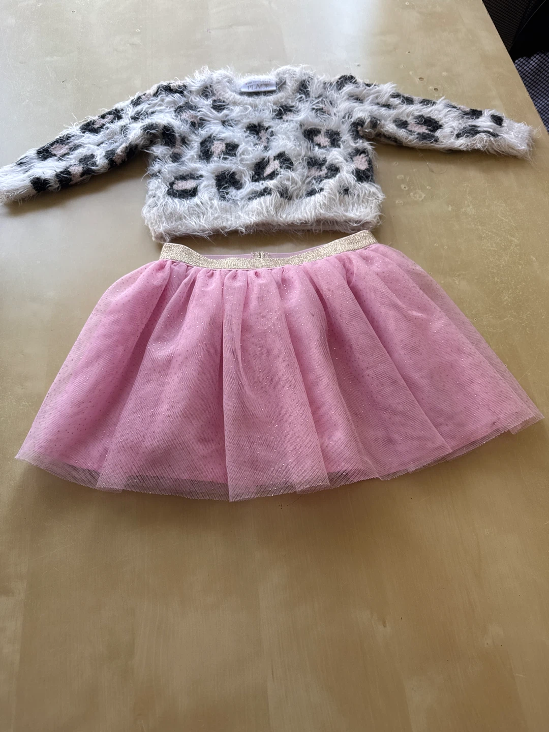 The Children's Place Girls Sweater & Skirt Set