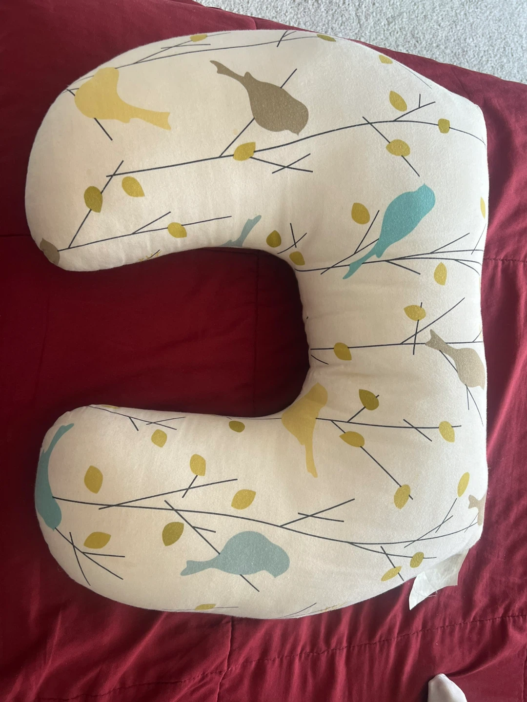 Nursing Pillow - Bird Print