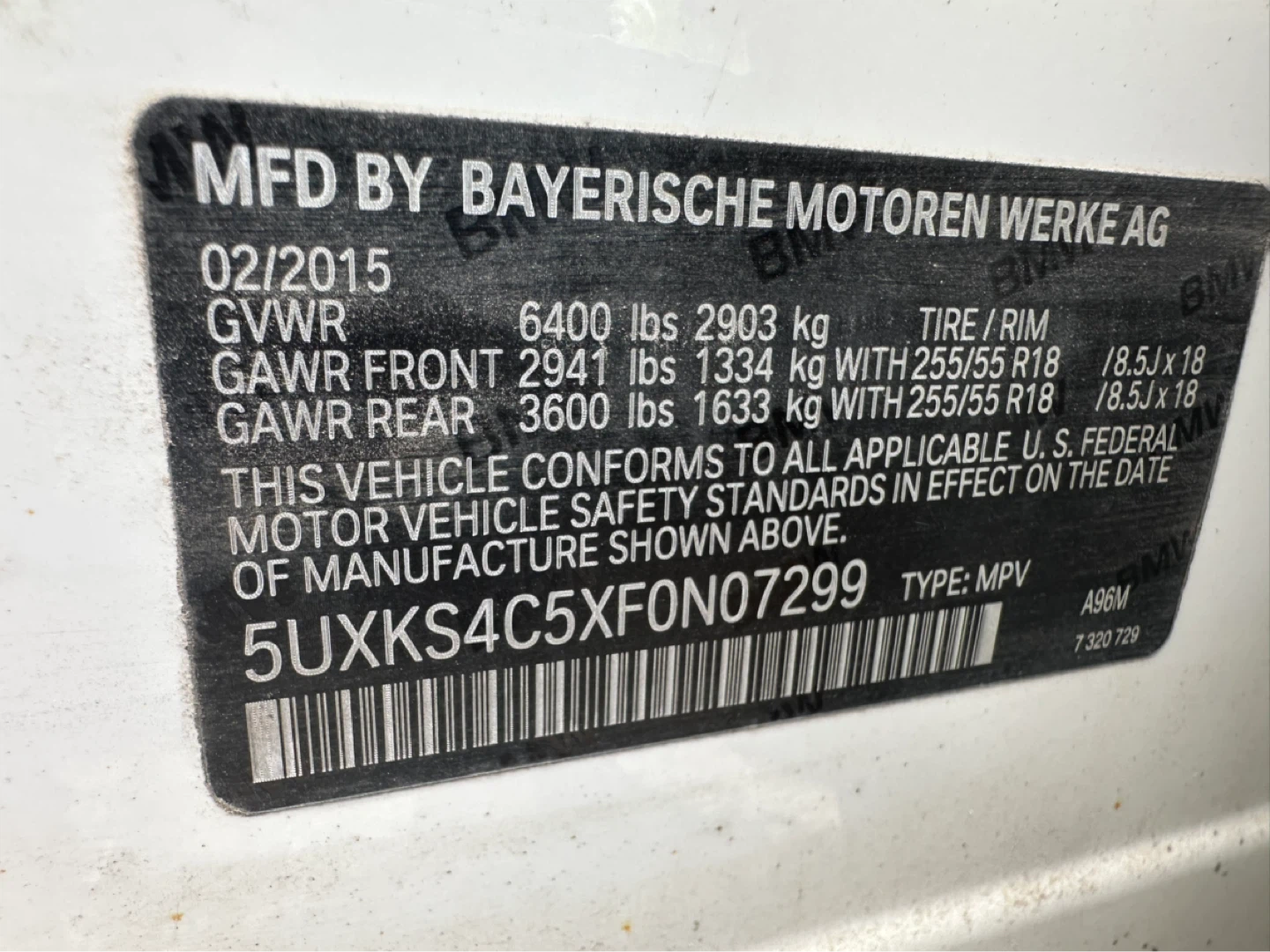 PARTING OUT -  2015 BMW X5 XDrive. DIESEL - photo 4