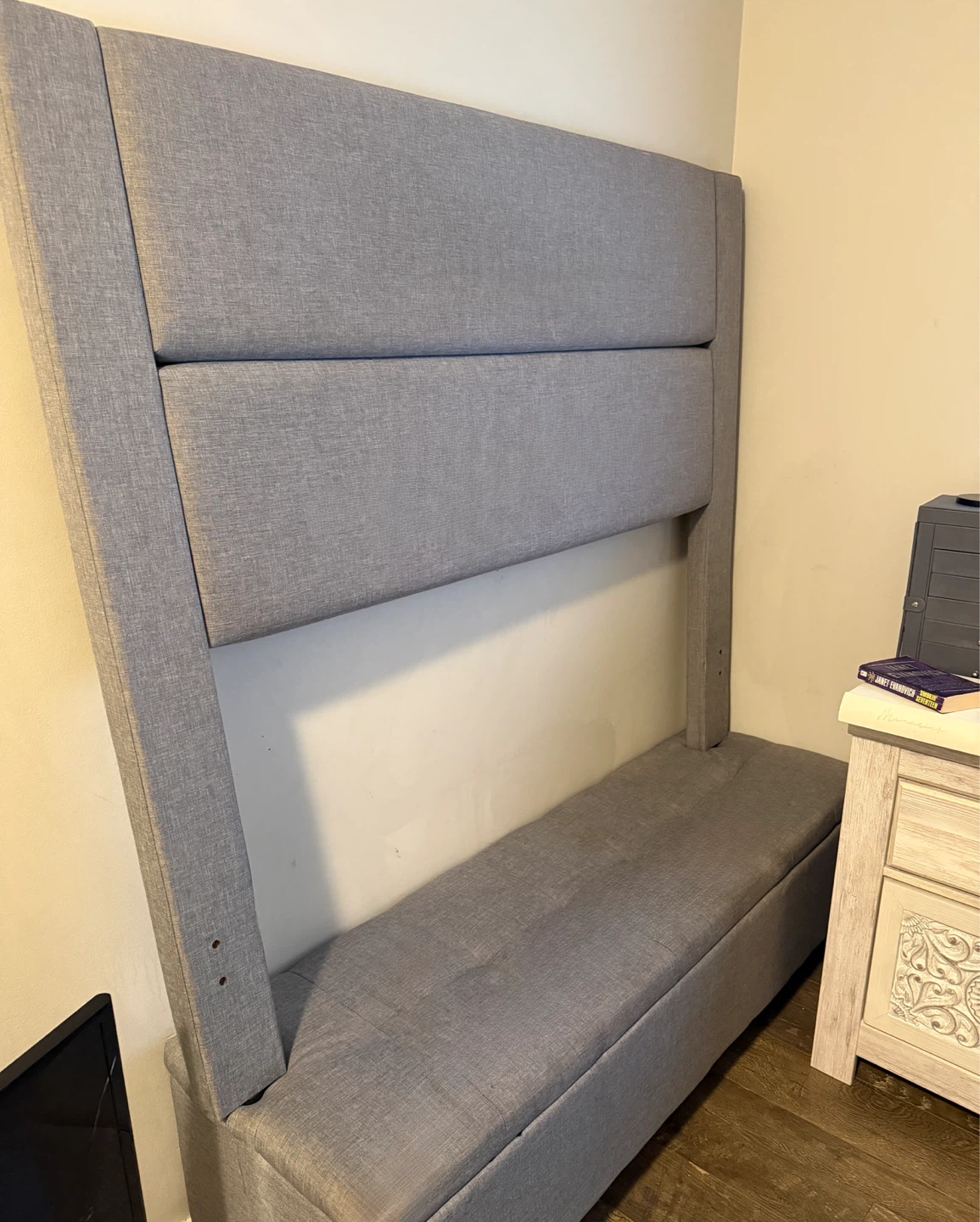 Headboard and ottoman together or separate