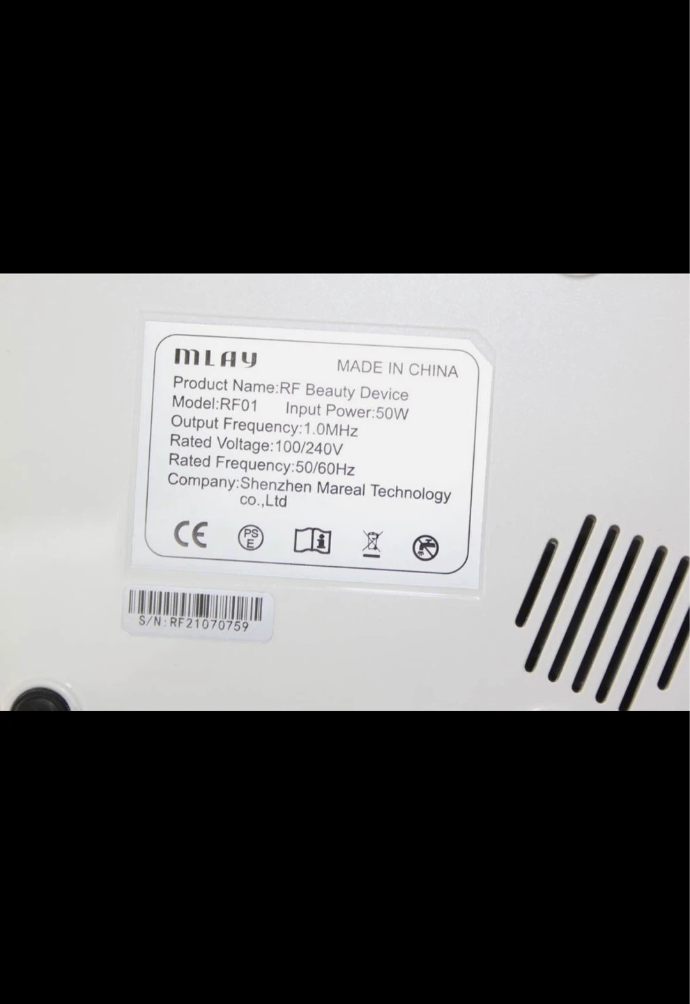 MLAY RF01 RF Beauty Device - photo 4