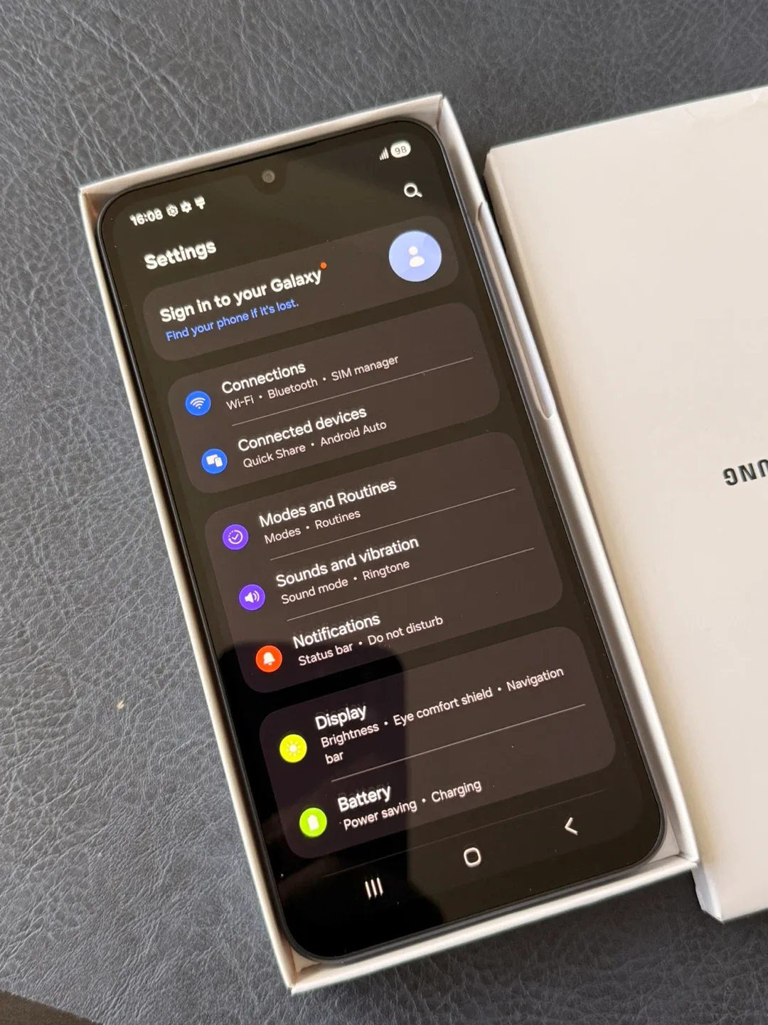 Brand New Samsung A16 open box - photo 4
