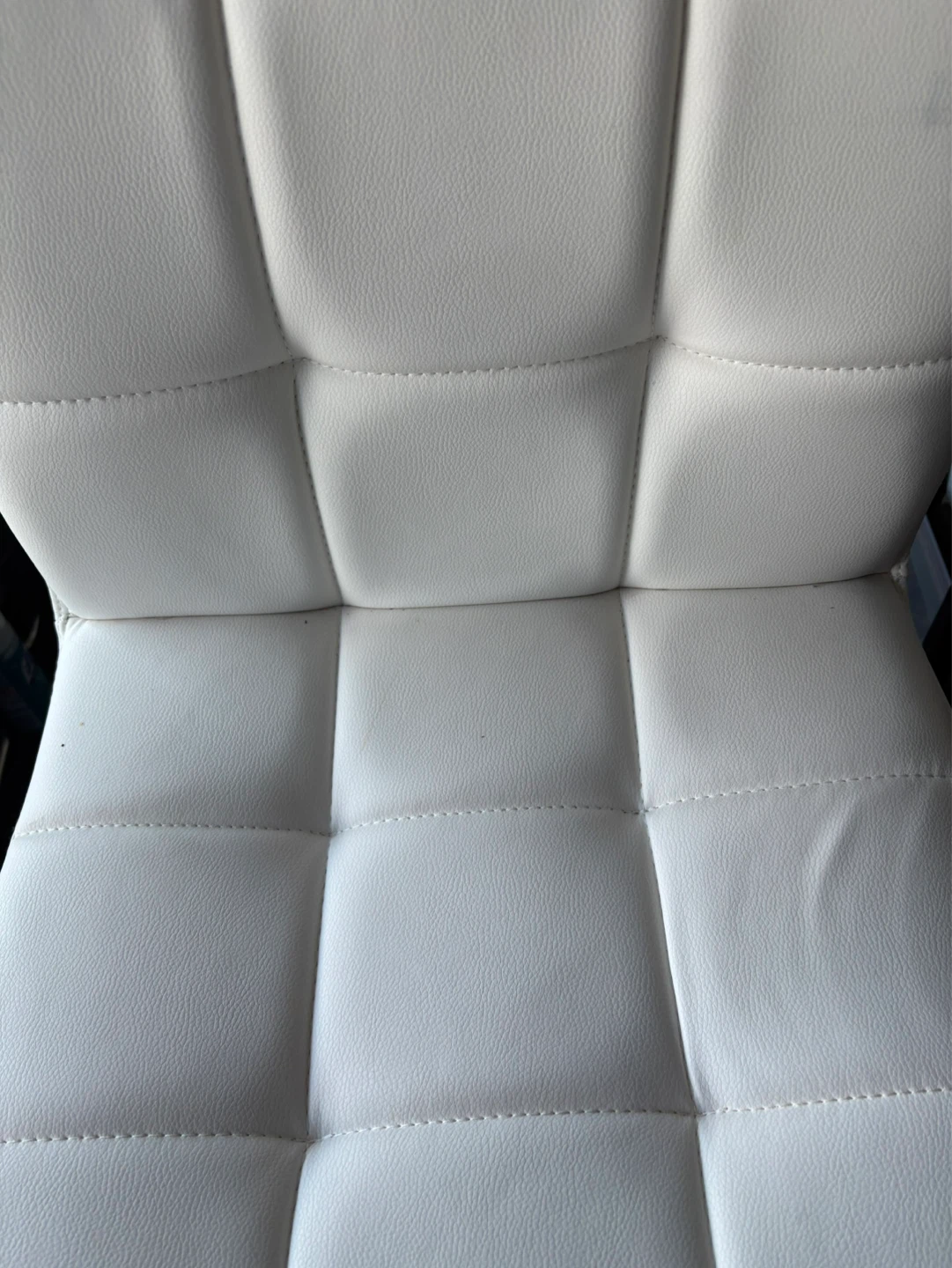 White stool chair
