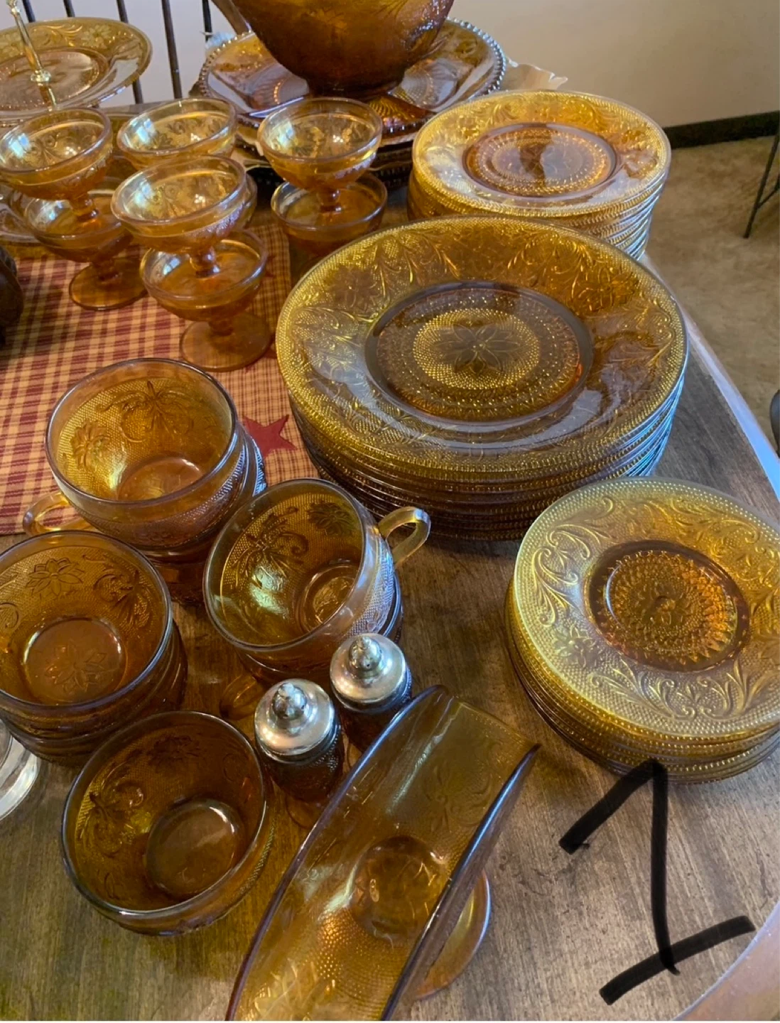 Tierra Amber Glassware Service for 8 - photo 3
