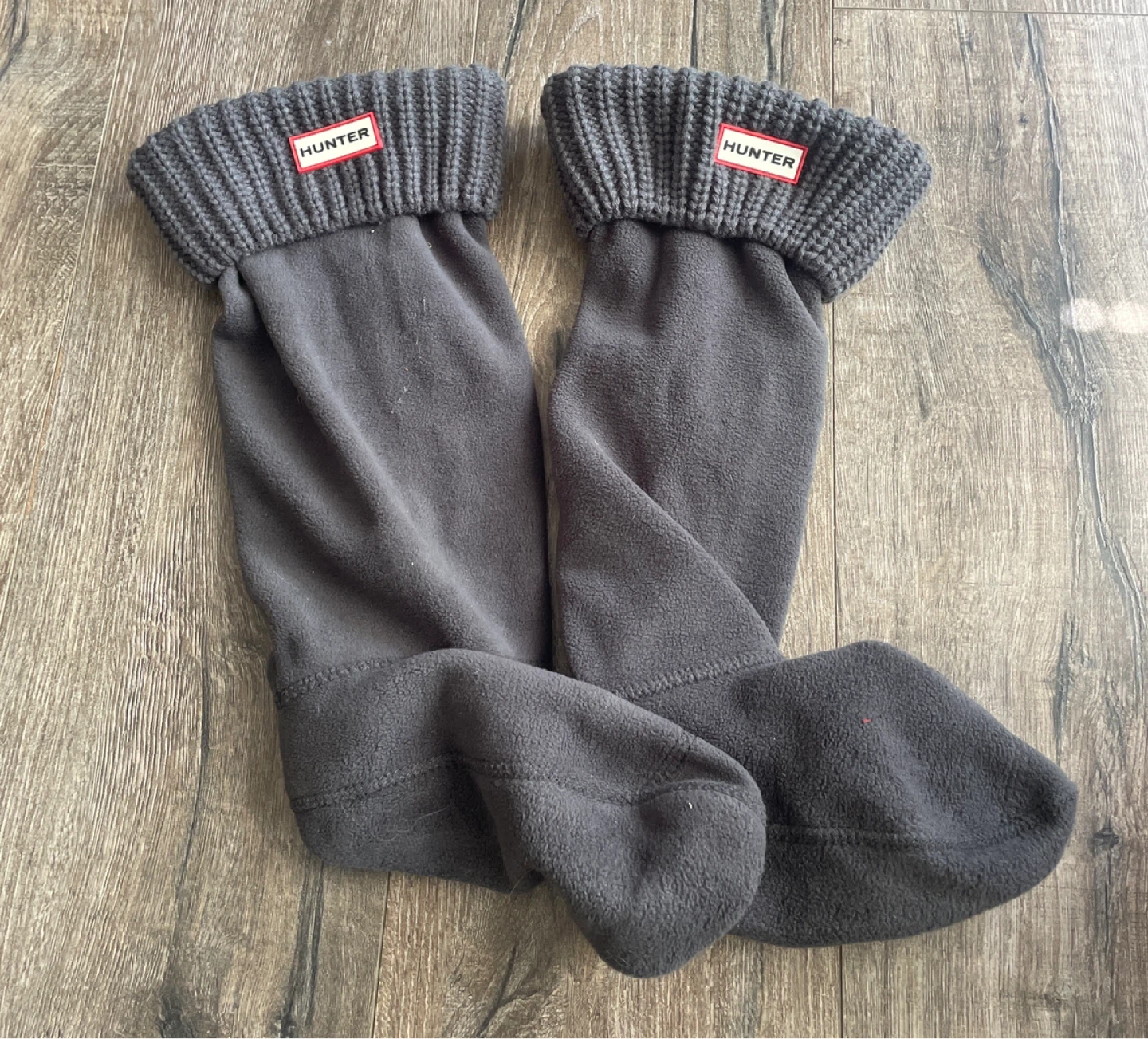 Tall Hunter Boot Socks - Grey