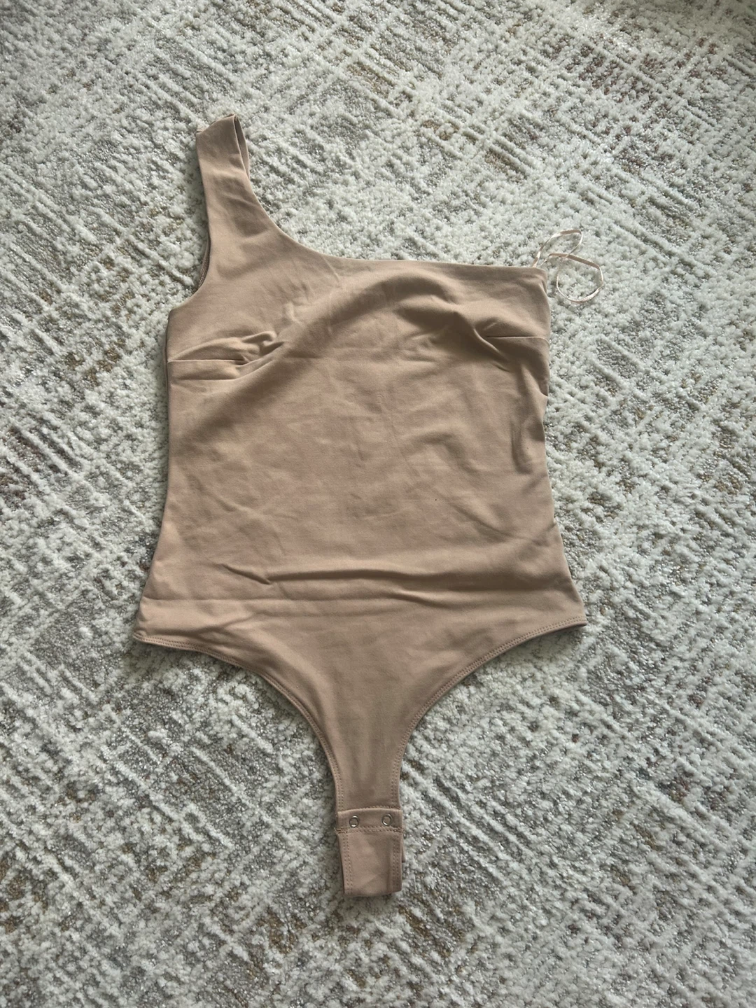 DYNAMITE One Shoulder Thong Bodysuit Size P/S - photo 3