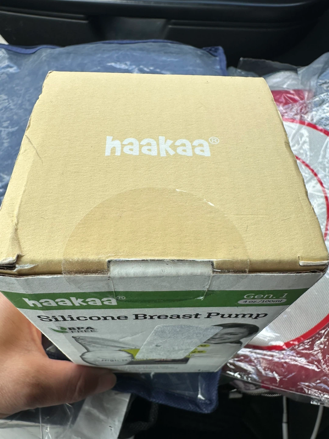 Haakaa Gen. 1 Silicone Breast Pump 4 oz/100ml - photo 2