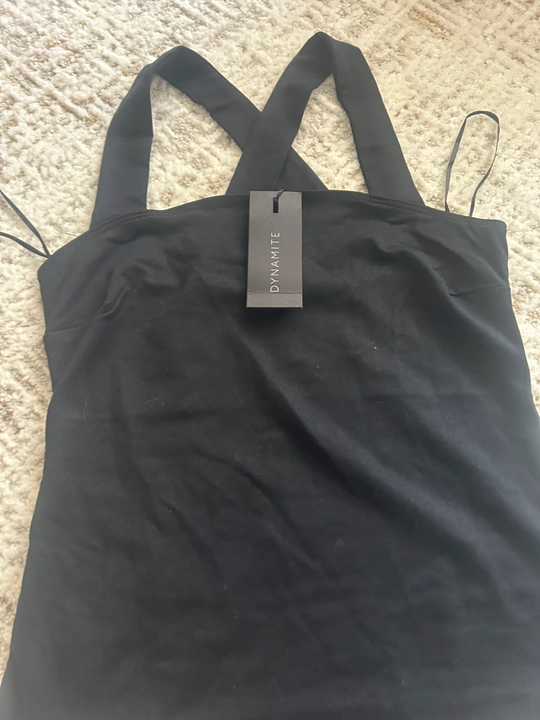 Dynamite Black Cami Bodysuit - Size Small - photo 2