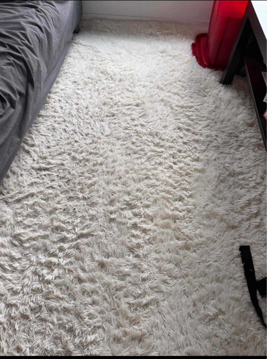 VOLLERSLEV Rug High Pile White 200x300 cm - photo 2
